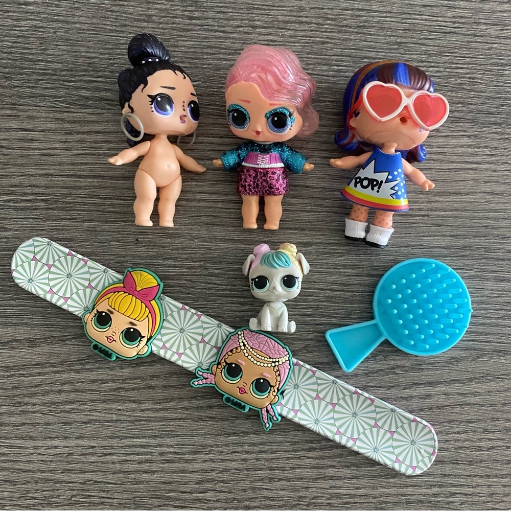 lol surprise lot dolls 3” pet accessories